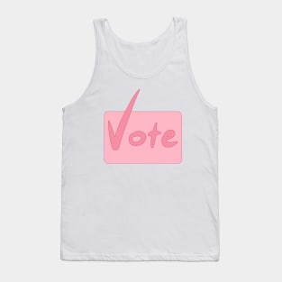 Vote. Make your choice Tank Top